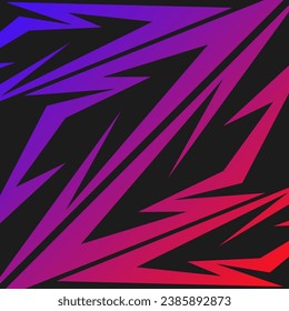 Abstract background with seamless sharp and geometric arrow pattern