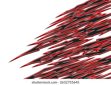 Abstract background with seamless sharp and slash line pattern and with some copy space area