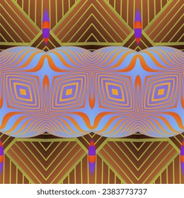 Abstract background with seamless texture, brown base color combined with other beautiful colors