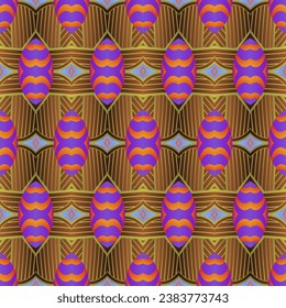 Abstract background with seamless texture, brown base color combined with other beautiful colors