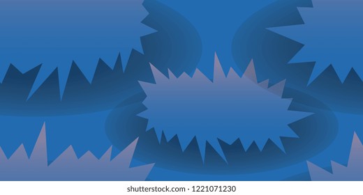 Abstract background. Seamless texture. Abstract torn islets with shadows. Vector seamless pattern
