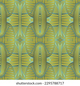 Fondo abstracto con un color verde sin fisuras en textura combinado con amarillo oscuro