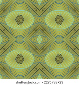 Fondo abstracto con un color verde sin fisuras en textura combinado con amarillo oscuro