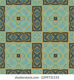 Abstract background with seamless textured green color combined with dark yellow