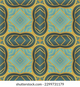 Abstract background with seamless textured green color combined with dark yellow