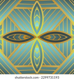 Abstract background with seamless textured green color combined with dark yellow