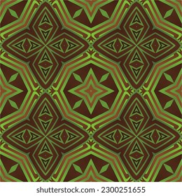 Abstract background with seamless textured green color combined with dark yellow