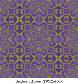 Abstract background with seamless textured purple combined with yellow
