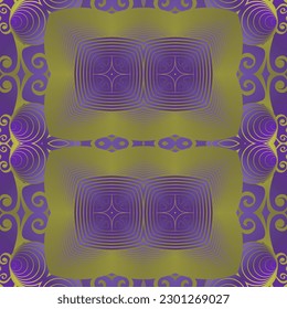 Abstract background with seamless textured purple combined with yellow