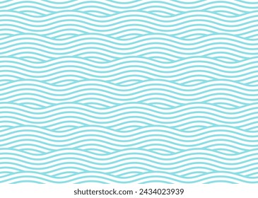 Abstract background with seamless wave pattern