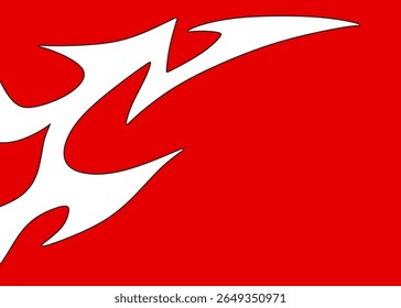 Abstract background with seamless wavy arrow pattern and with some copy space area