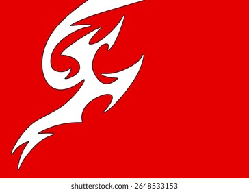 Fondo Abstractas con patrón tribal ondulado sin fisuras y con un poco de espacio de copia