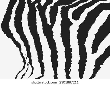 Abstract background with seamless zebra skin pattern
