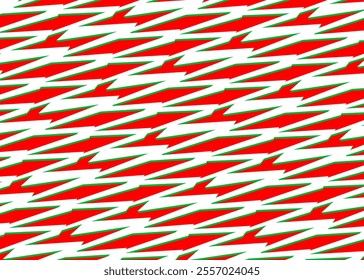 Abstract background with seamless zigzag line pattern. Simple zigzag tile pattern
