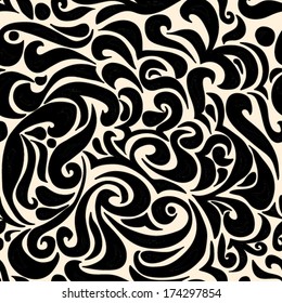 abstract background (seamlessly tiling).Can be used for wallpaper, pattern fills, web page background,surface textures. Gorgeous seamless floral background