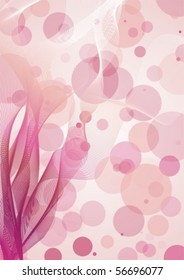 Abstract background with seaweed effect, raster version also available in my portfolio