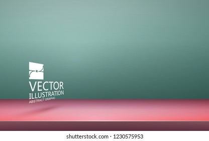 Abstract background with a sense of perspective, vector background.