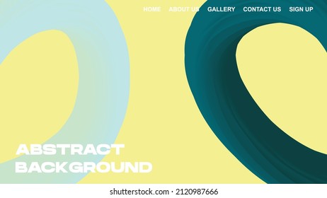 Fondo abstracto con colores separados en forma de corazón verde y blanco, perfecto para complementar el diseño de tu sitio web.