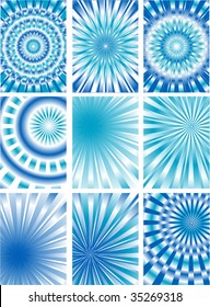 abstract background set