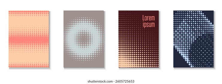 Abstract Background Set. Color Circles On Memphis Layout. Linear Frame With Geometric Design. Music Flyer. Minimalist Graphic Texture. Geometric Wave Template. Trendy Abstract Background