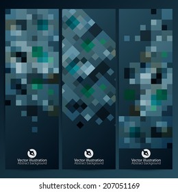 Abstract background set for design 