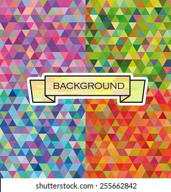 abstract background set of four samples of different colors