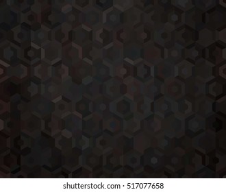Abstract background from the set of geometric elements