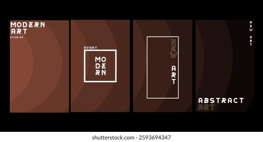 Abstract background set. Gradient mesh. Effect dark color blend. Blurred step colorful mix. Modern design template for web covers, ad banners, posters, brochures, flyers. Vector image EPS.