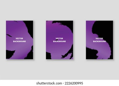 Conjunto de fondo abstracto, textura gruesa. Arte minimalista, estilo de pinceladas. Diseño para tarjeta, folleto, idea de banner, portada de libro, folleto, hoja de volante a4. Página de conjunto, plantilla de encabezado web.