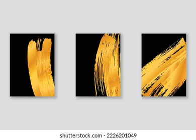 Conjunto de fondo abstracto, textura gruesa. Arte minimalista, estilo de pinceladas. Diseño para tarjeta, folleto, idea de banner, portada de libro, folleto, hoja de volante a4. Página de conjunto, plantilla de encabezado web.