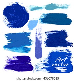 abstract background with a set of hand-drawn art elements