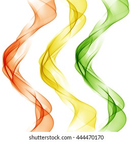 Abstract background with set wave