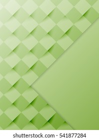 Abstract background in shades of greenery.Vector illustration.