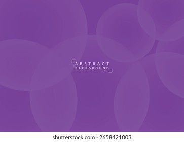 plano de fundo abstrato em tons de roxo com círculos de gradiente suaves. Ideal para apresentações, web design, mídias sociais e visuais de marca