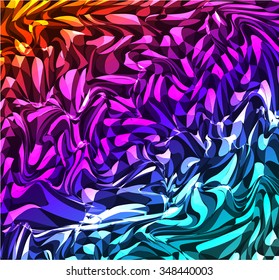 Abstract background with shades of yellow, orange, pink, purple, blue colors