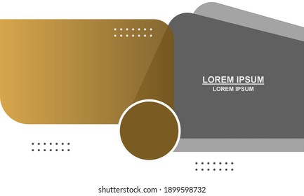 abstract background shape Digital marketing social media post square banner template