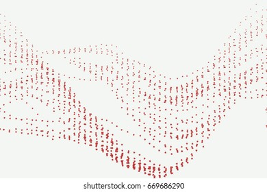 Abstract background with shape of heart or love pattern. Vector illustration graphic.