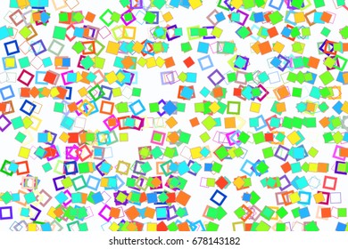 Abstract background with shape of square, rectangle pattern. Vector illustration graphic.