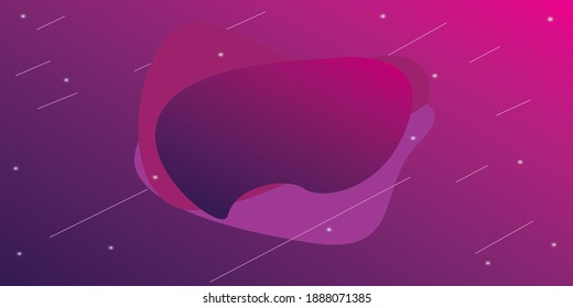abstract background of shapes, with attractive colors