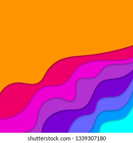 Abstract background. Shapes composition. Vector illustrationEps 10