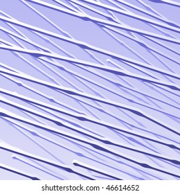 Abstract background of shapes evoking snow covered branches