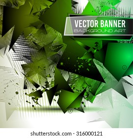 Abstract Background with Shapes Explosion For Cover, Flyers template, Brochure Layouts, Printed Material, Business Cards, Magazine Page Patterns.