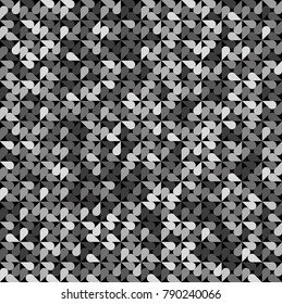 Abstract background of shapes in the form of a drop. Vector illustration