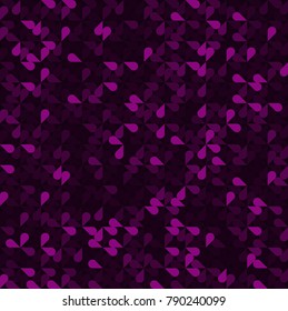 Abstract background of shapes in the form of a drop. Vector illustration