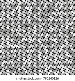 Abstract background of shapes in the form of a drop. Vector illustration