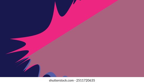 Abstract background with shapes. Greeting card design	