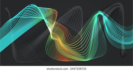 abstract background shapes on fluid gradient with shadows and light effects,abstract liquid background