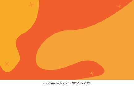 abstract background with abstract shapes. orange background. autumn background
