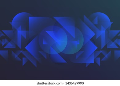 Abstract background with shapes. Trendy geomtric backdrop. Futuristic cover with geometric elements.