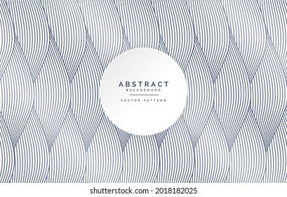 abstrakter Hintergrund mit Formen und gewellten Linien